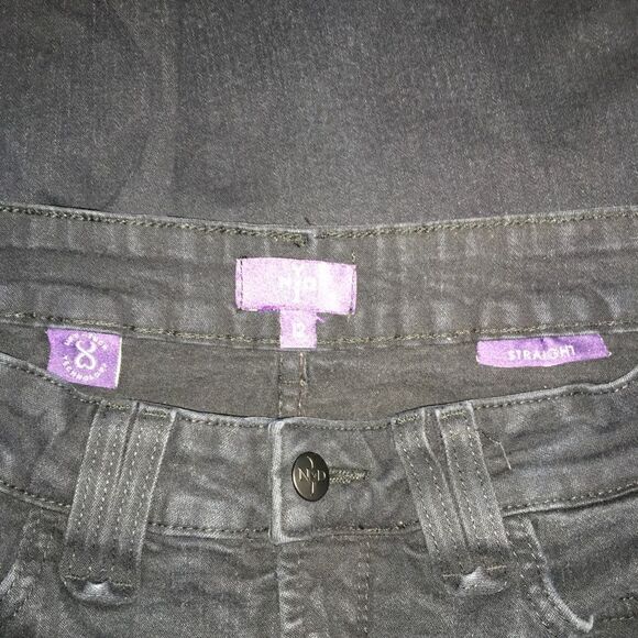 NYDJ Jeans Straight Size 12 Black - Picture 9 of 10